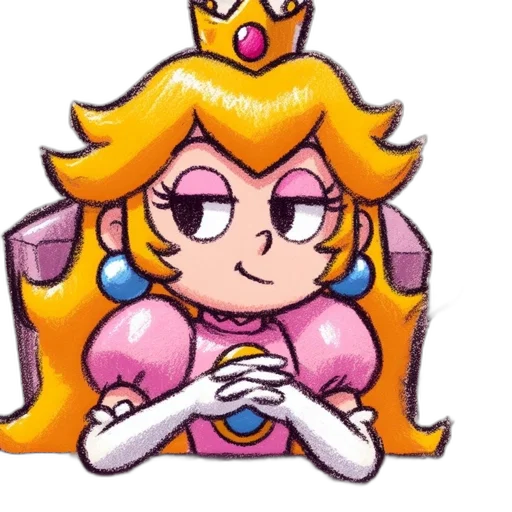 crown, robot, staff, dress transparent PNG cut-out