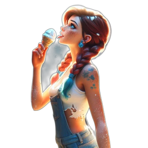 bottle, dress, staff, jewelry transparent PNG cut-out
