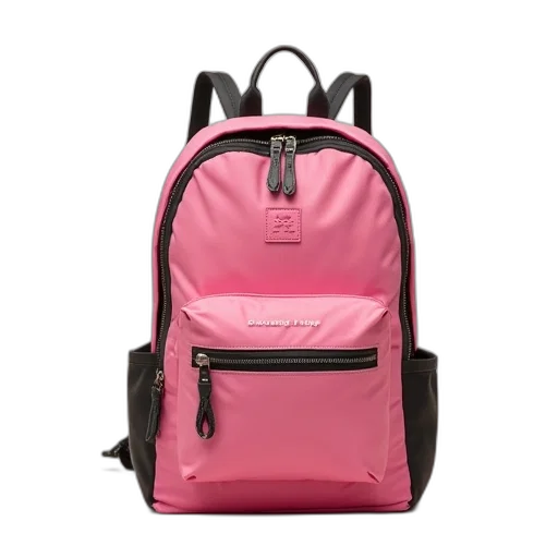 multicolor, girl, school, bag transparent PNG cut-out