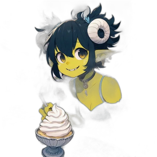 food, mask, creature, staff transparent PNG cut-out