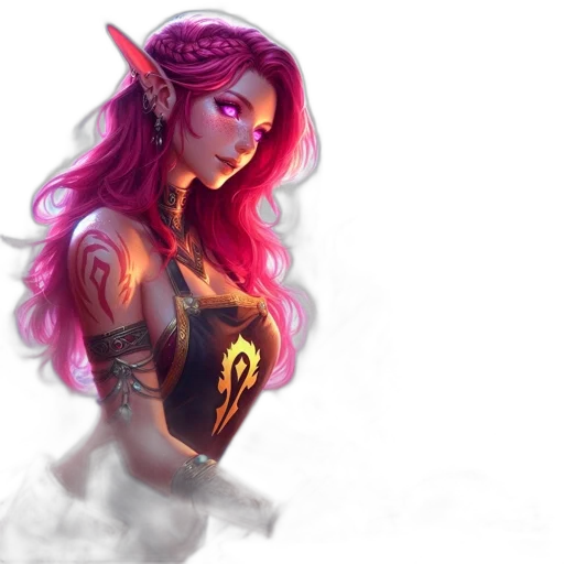 fantasy art, concept art, pixel art, photorealistic transparent PNG cut-out