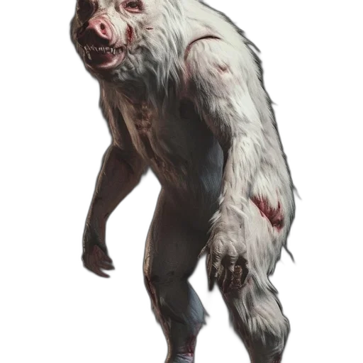 creature, animal, staff, face transparent PNG cut-out