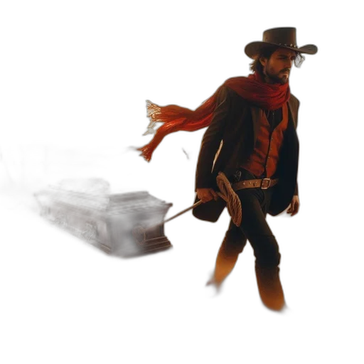 jacket, weapon, robot, hat transparent PNG cut-out