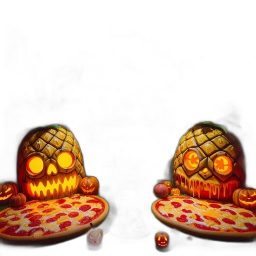 mask, food, concept art, 3d render transparent PNG cut-out