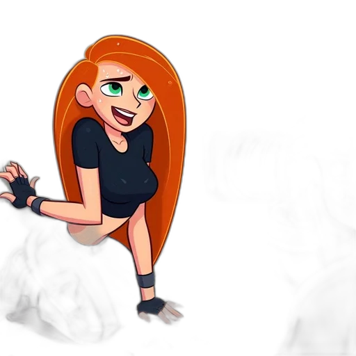 cartoon, concept art, 3d render, anime transparent PNG cut-out