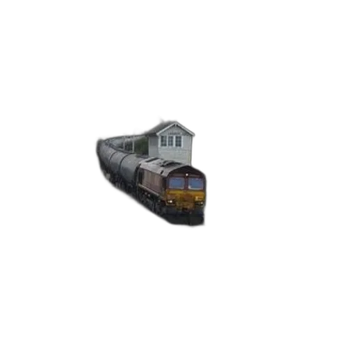 3d render, photorealistic, freight, train transparent PNG cut-out