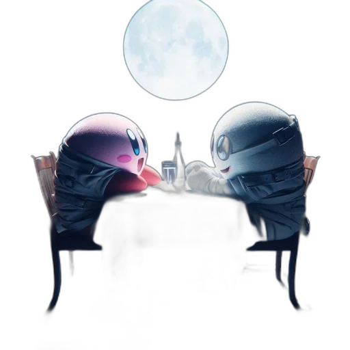 robot, mask, umbrella, hat transparent PNG cut-out