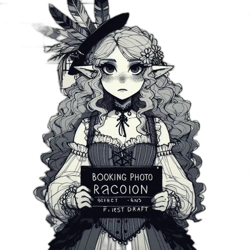 dress, crown, staff, mask transparent PNG cut-out