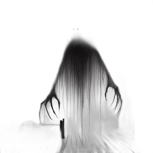hair, mask, creature, face transparent PNG cut-out