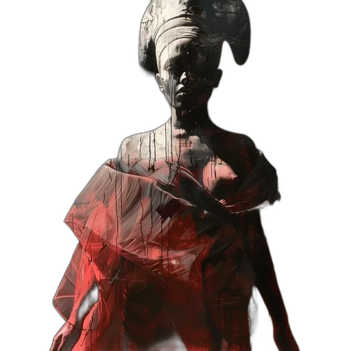 dress, face, crown, mask transparent PNG cut-out