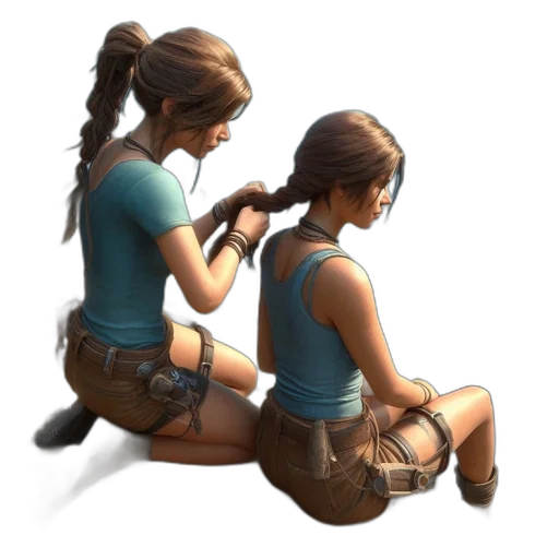 staff, weapon, jewelry, hair transparent PNG cut-out