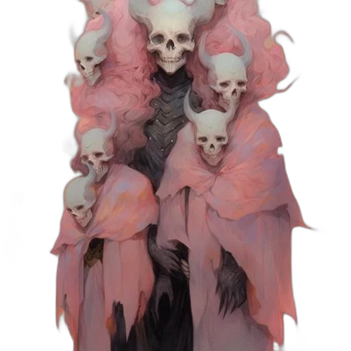 mask, creature, dress, crown transparent PNG cut-out