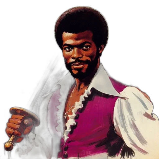 staff, sword, jacket, face transparent PNG cut-out