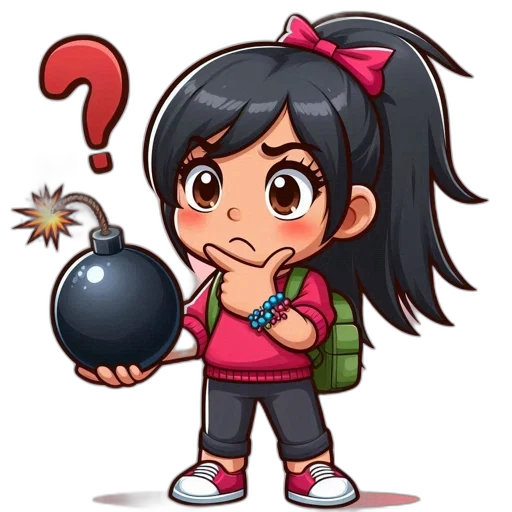 weapon, staff, cartoon, pixel art transparent PNG cut-out