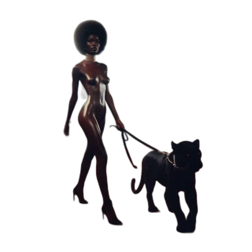 staff, animal, creature, dress transparent PNG cut-out