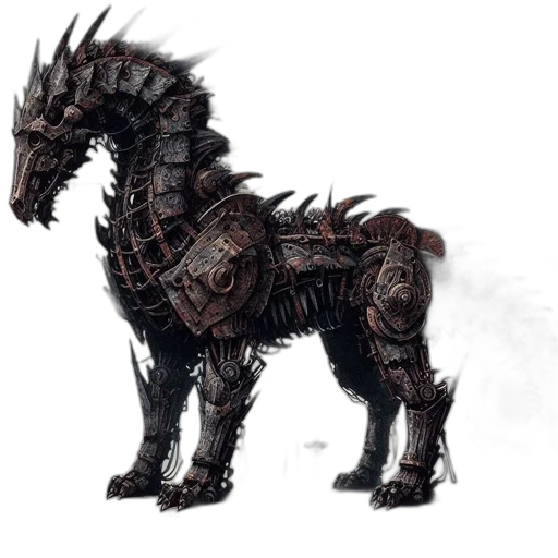 dragon, animal, creature, weapon transparent PNG cut-out