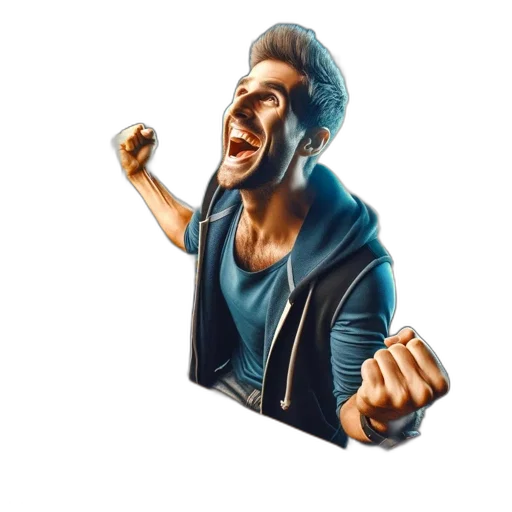 jacket, face, weapon, concept art transparent PNG cut-out