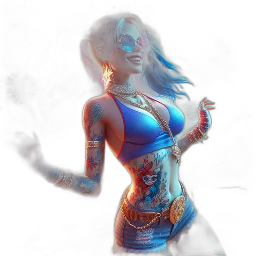 dress, comic book art, fantasy art, concept art transparent PNG cut-out