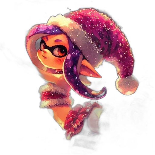 dress, staff, hat, hair transparent PNG cut-out