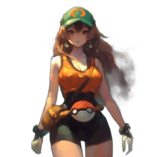hat, weapon, staff, dress transparent PNG cut-out
