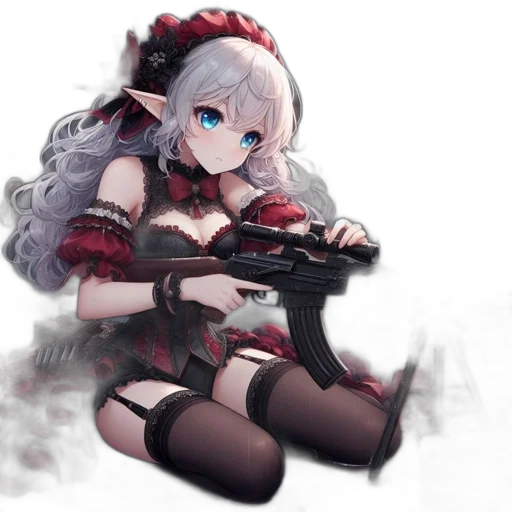 weapon, staff, sword, robot transparent PNG cut-out