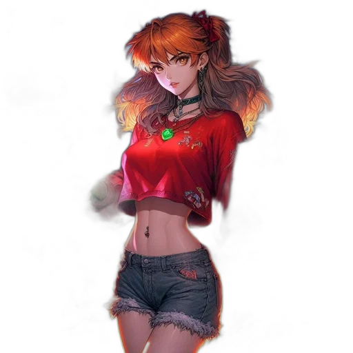 dress, jacket, staff, weapon transparent PNG cut-out