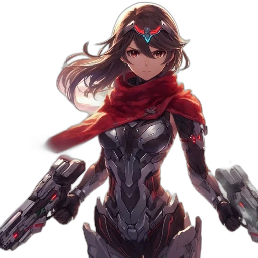 weapon, robot, concept art, anime transparent PNG cut-out