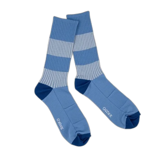 blue, pair, white, striped transparent PNG cut-out