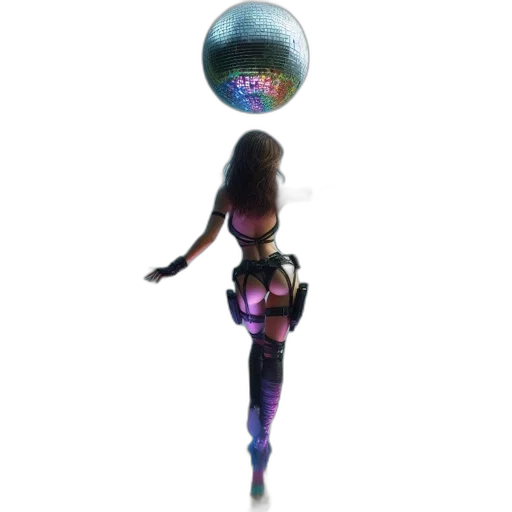 vaporwave, cyberpunk, 3d render, concept art transparent PNG cut-out