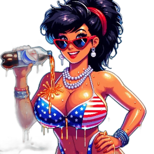 cartoon, comic book art, concept art, pixel art transparent PNG cut-out