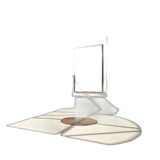 furniture, umbrella, 3d render, concept art transparent PNG cut-out