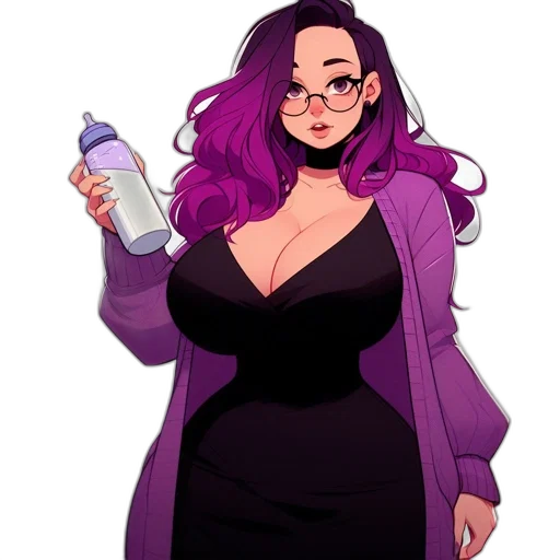 dress, bottle, jacket, concept art transparent PNG cut-out