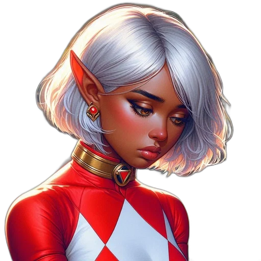 face, staff, comic book art, concept art transparent PNG cut-out