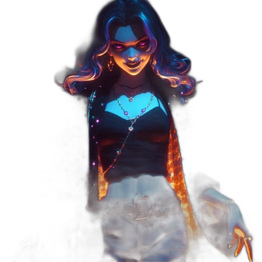 dress, mask, concept art, comic book art transparent PNG cut-out