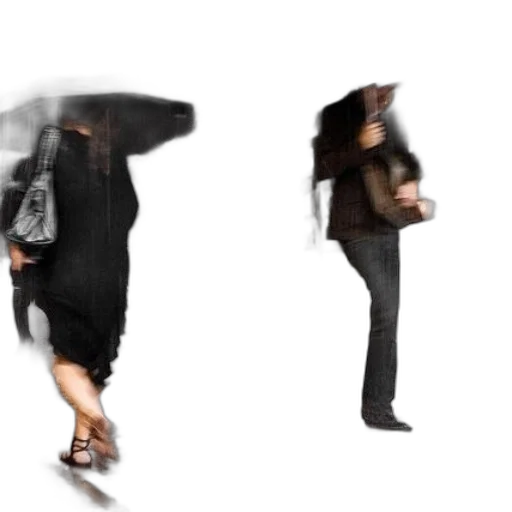jacket, umbrella, dress, mask transparent PNG cut-out