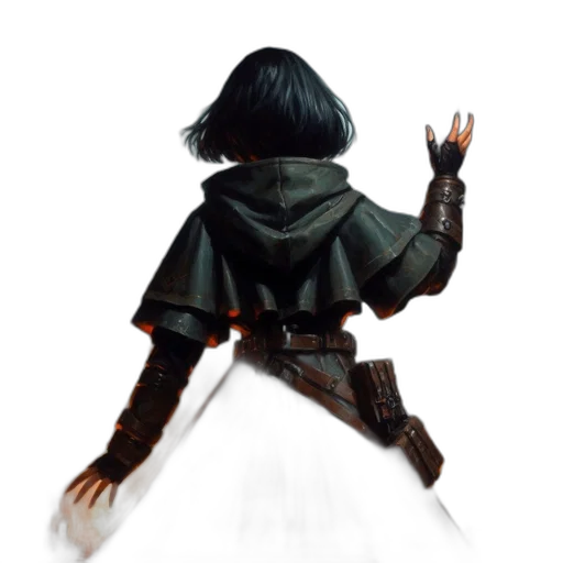 sword, weapon, jacket, staff transparent PNG cut-out