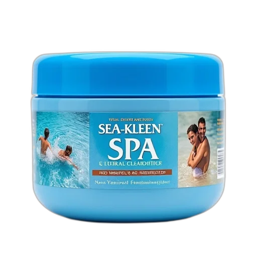blue, container, lid, labeled transparent PNG cut-out