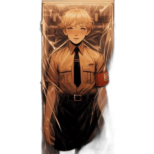 staff, mask, dress, weapon transparent PNG cut-out