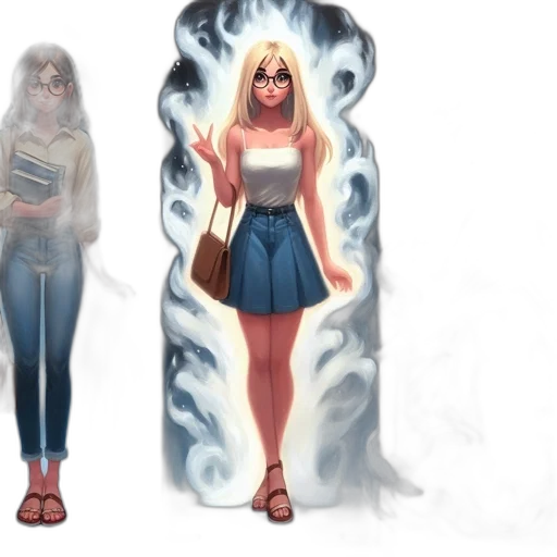 dress, concept art, fantasy art, comic book art transparent PNG cut-out