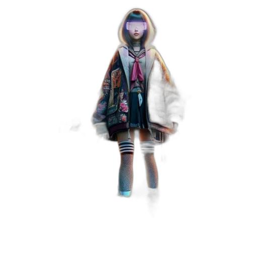 jacket, robot, dress, mask transparent PNG cut-out
