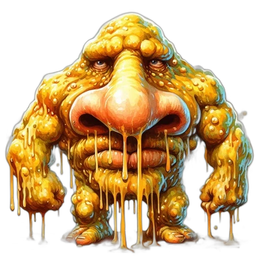 creature, face, mask, concept art transparent PNG cut-out