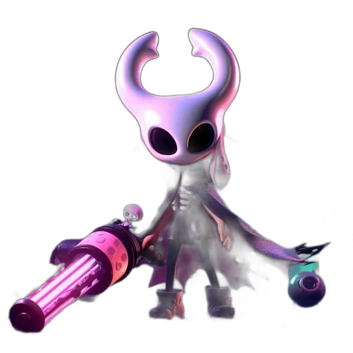 staff, weapon, creature, robot transparent PNG cut-out