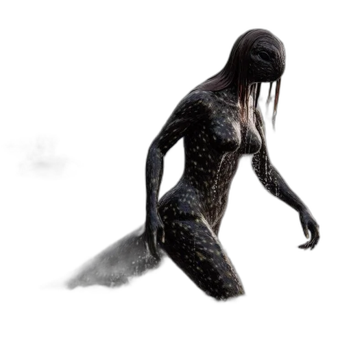 creature, animal, hair, robot transparent PNG cut-out
