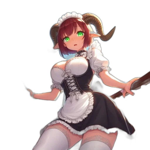 staff, dress, weapon, robot transparent PNG cut-out