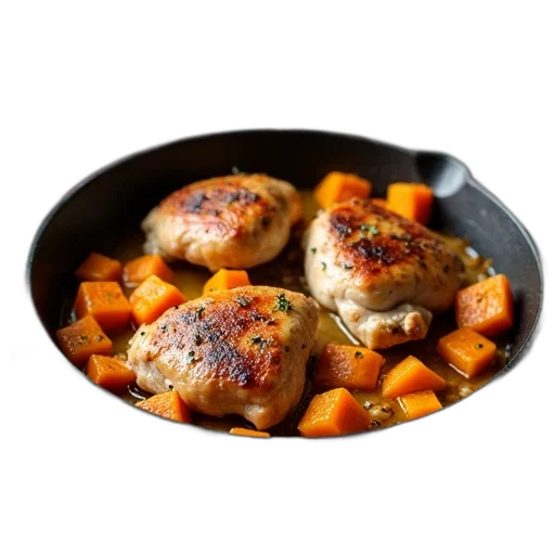 food, 3d render, chicken, thighs transparent PNG cut-out
