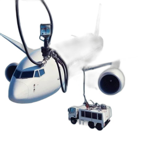 robot, 3d render, airplane, soars transparent PNG cut-out