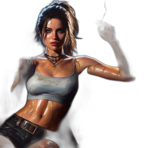 concept art, photorealistic, comic book art, fantasy art transparent PNG cut-out