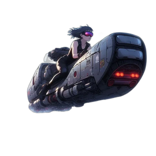 weapon, robot, car, creature transparent PNG cut-out