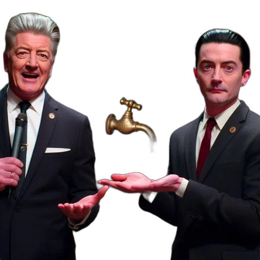 concept art, fire, two, actors transparent PNG cut-out