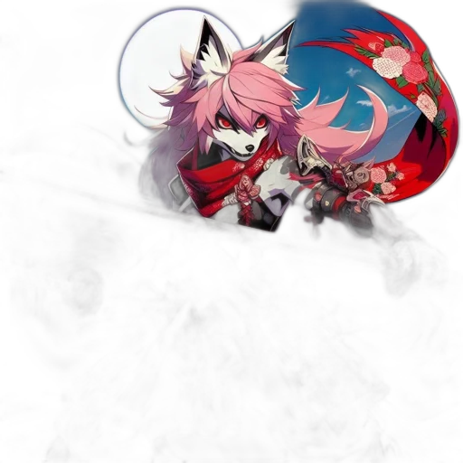 dragon, weapon, staff, mask transparent PNG cut-out